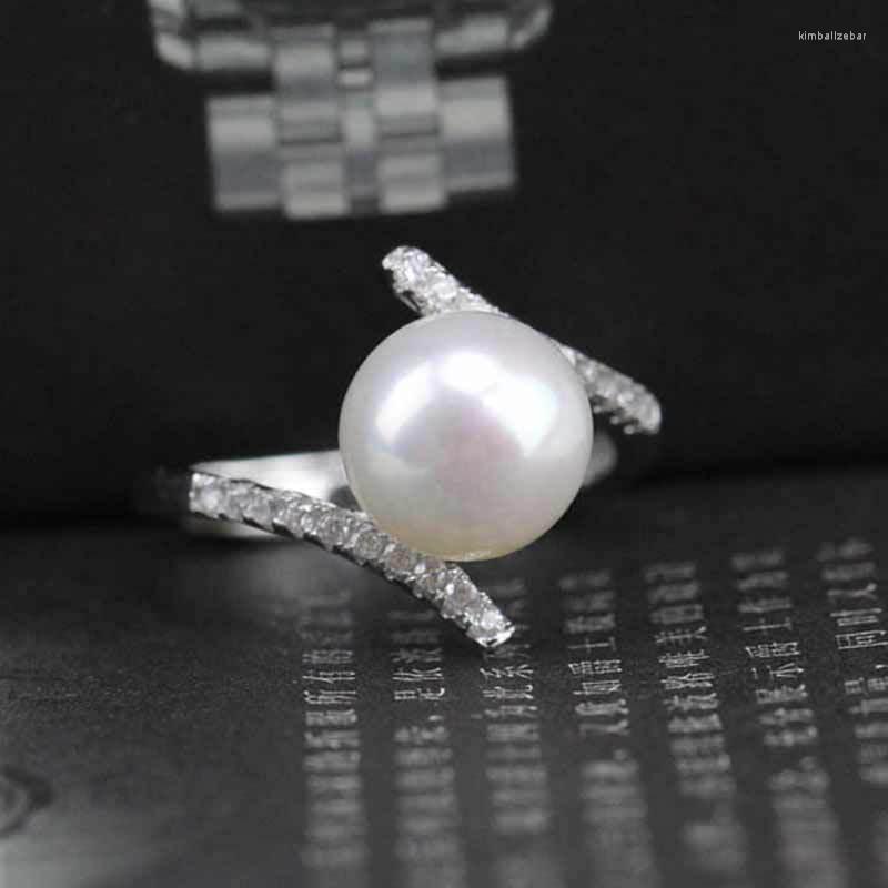 

Wedding Rings Romantic Simulated Pearl For Women Luxury Anniversary Accessories Engagement Female Wholesale
