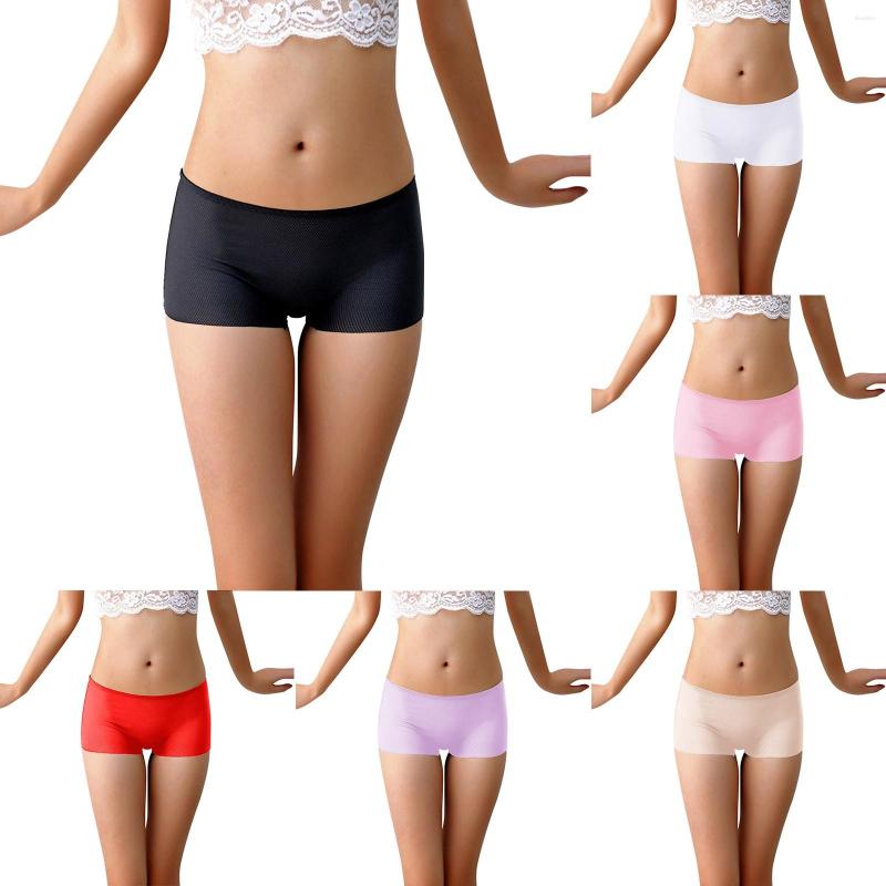 

Women's Panties 4x Boy Shorts Underwear For Women Womens Comfortable Sweat Absorbent Breathable Cotton Crotch Most Bra Seniors, Beige