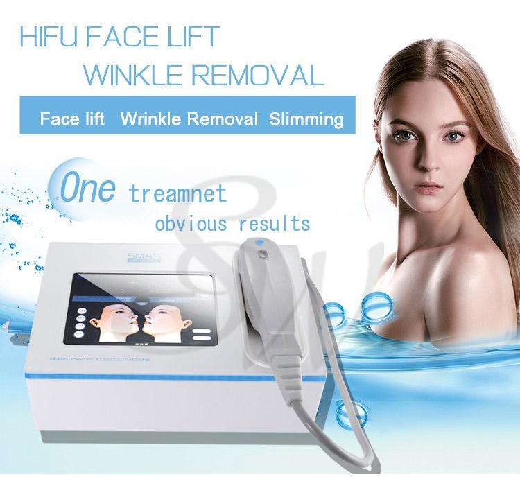 

MINI HIFU Machine Other Beauty Equipment Face Lift Wrinkle Removal with 5 Cartridges Anti-Wrinkle Skin Tightening Body Shaping Skin Care Anti-aging Sliming Device