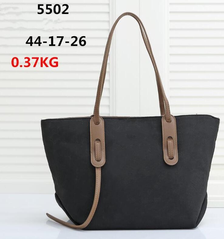 

Women designer Shoulder Bags Canvas letter printing Shoppings Large Capacity Package Bags Handbag Purse High Quality Fashion totes, Black