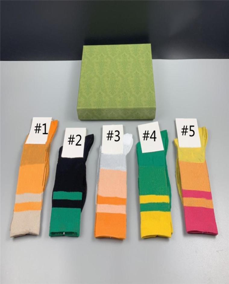 

Sell Women Men Socks Accessories High Quality Fashion Breathable Cotton Sock Summer Outdoor Unisex Letter Printing Soft Rainbo4090448
