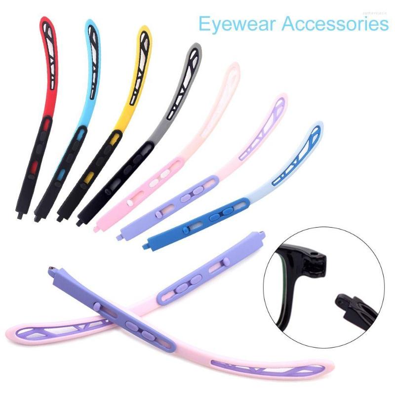 

Sunglasses Frames Silicone Glasses Legs For Children Single Tooth Straight Eyeglasses Arm Replacement Accessories