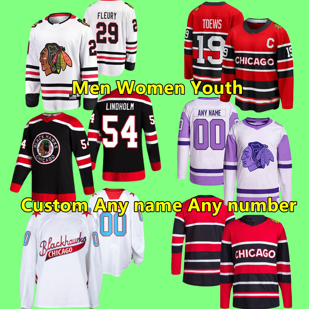 

Chicago Jonathan Jersey Toews Blackhawks Reverse Retro jersey Patrick Kane Sam Lafferty Andreas Athanasiou Jason Dickinson Taylor Raddysh Connor Murphy Johnson, As shown in illustration