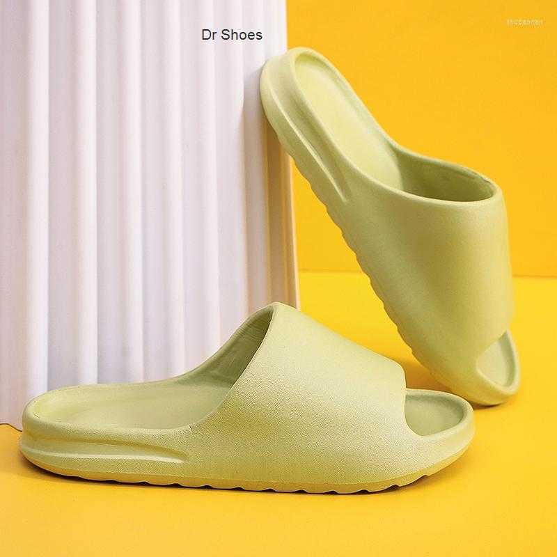 

Slippers EVA Coconut Summer Couple Home Soft Sole Bottom Outdoor Beach Sandals Women Shoes Flip Flops, Creamy-white