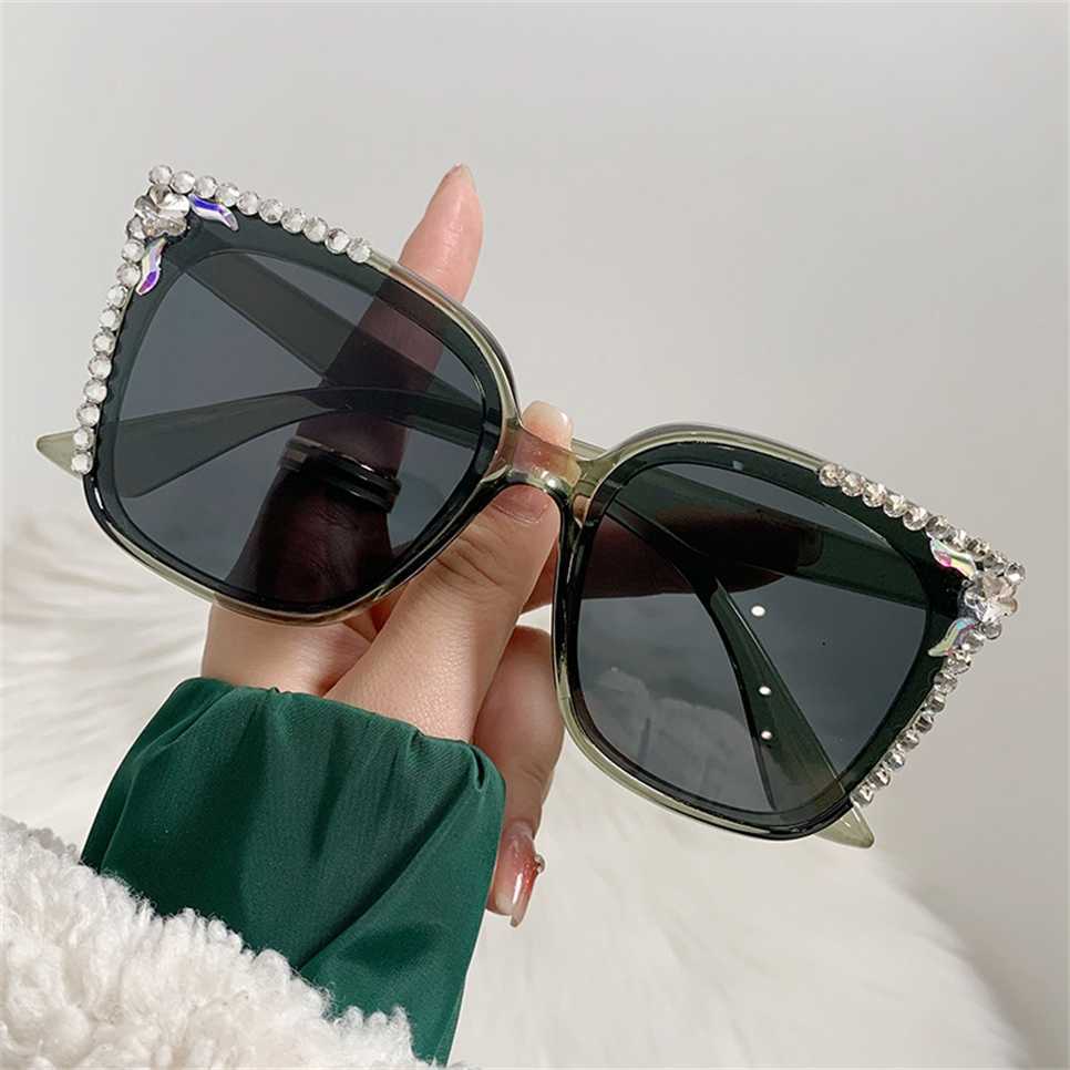 

Sunglasses 2023 new New GM Women's net red live broadcast with diamond Fashion resistant sunglasses