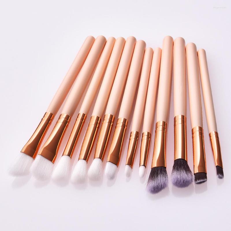 

Makeup Brushes 12Pcs Eye Brush Sets Beauty Tools Shadow Cosmetic Set