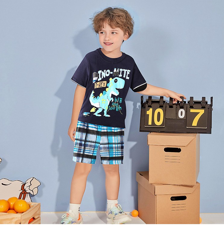 

Summer Boy Kids Clothing Sets Tops and Shorts Breathable Comfort Boys T Shirt Pants Fashion