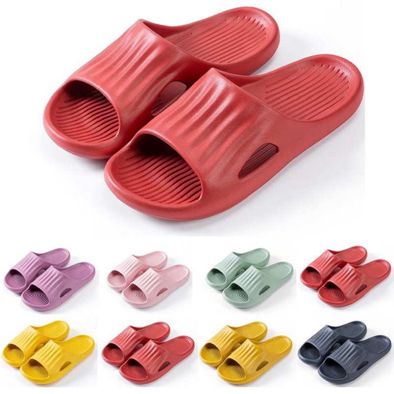 

summer slippers slides shoes men women sandal platform sneaker mens womens red black white yellow slide sandals trainer outdoor indoor slipper size, Color#5