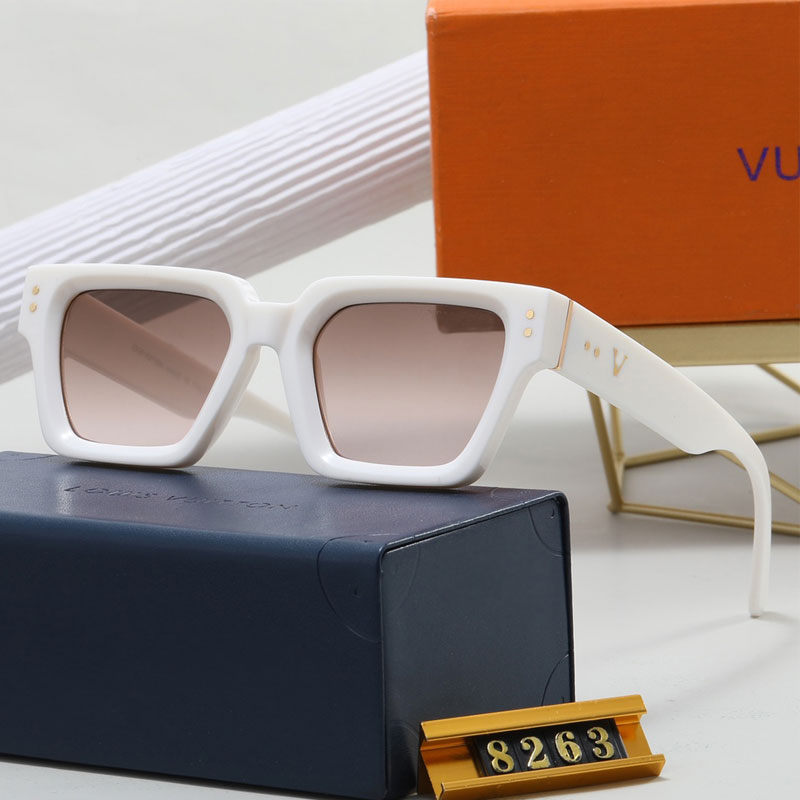 

Designer Sunglasses Man Carti Glasses Women Fashion Rectangle Coating Buffalo Horn Sunglass Beach Glasses