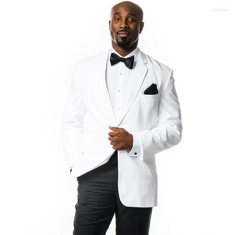 

Men's Suits Vintage Casual Mens Groom Tuxedos One Button Notch Lapel Men Suit Coat Wedding Formal Clothes For Man (Jacket Pant BowTie), Black