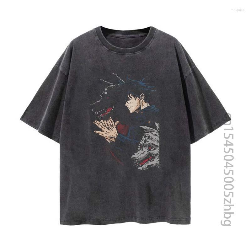

Women' T Shirts Fushiguro Anime Woman Shirt Streetwear Harajuku Vintage Distressed Tshirt Manga Graphic Men Tops Tees, 100290
