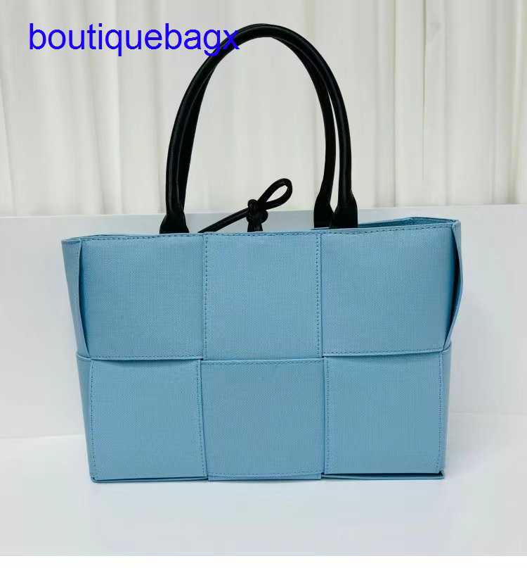 

Luxury Bottegss Venetss Arco Evening Bags online store bag South Korea East canvas Gate New women's woven one shoulder large capac With logo 3IP6, Green4