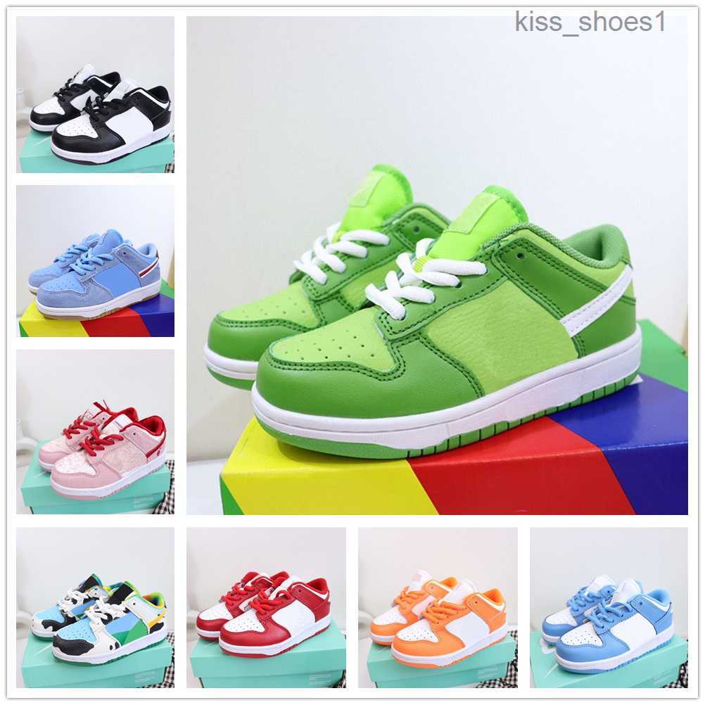 

2023 Kids Shoes Black White Panda Chunky Athletic Outdoor Boys Girls Casual Fashion Sneakers Children Walking Toddler Sports Youth Dunks, Gift