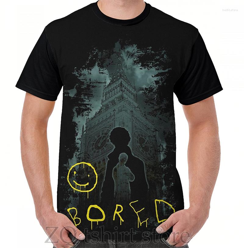 

Men' T Shirts Bored ) Graphic T-Shirt Men Tops Tee Women Shirt Funny Print O-neck Short Sleeve Tshirts