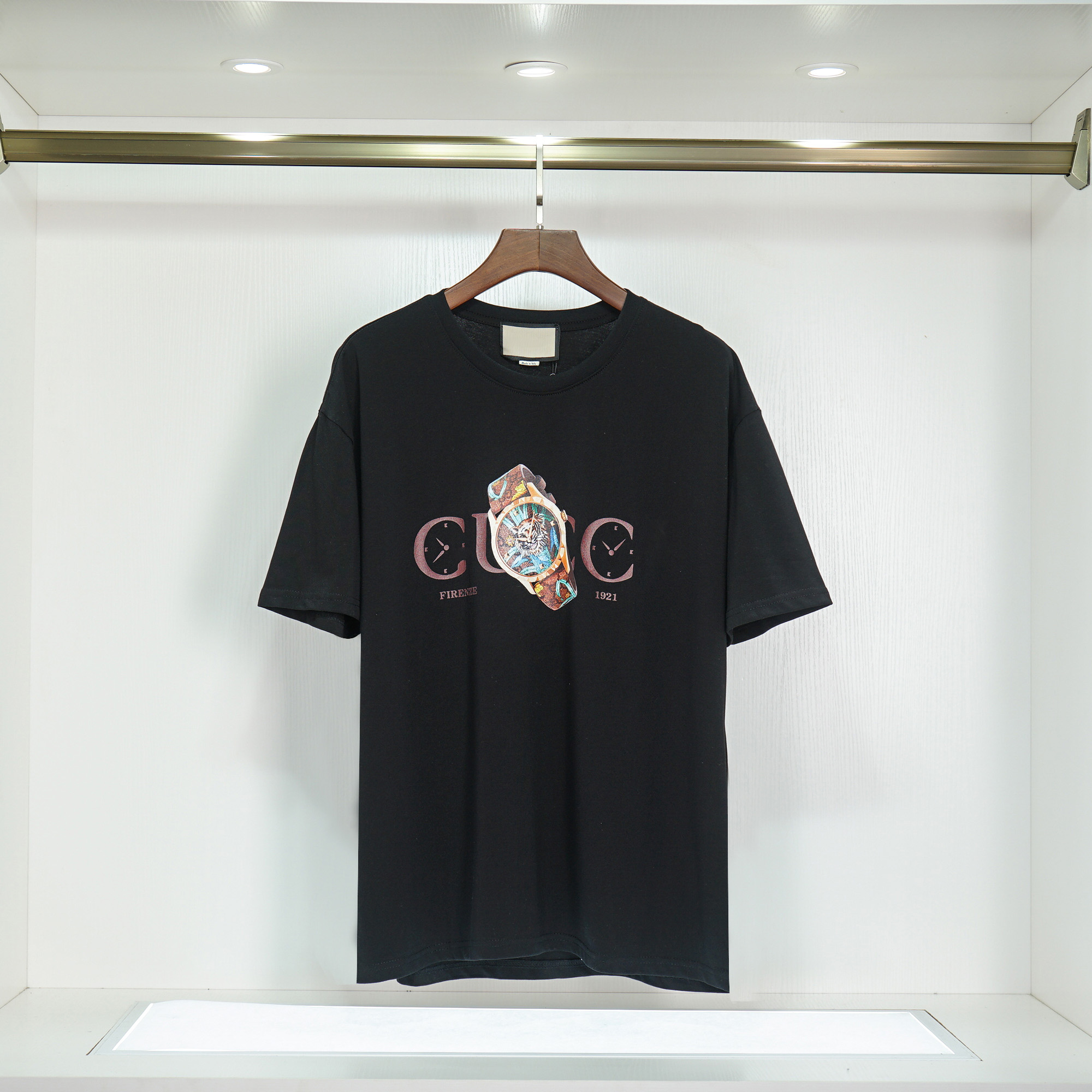 

Summer Mens T Shirts Women Designers Loose Tees Fashion Brands Tops Mans Polos Casual Shirt Luxurys Clothing Street Shorts Sleeve Clothes Tshirts, Black