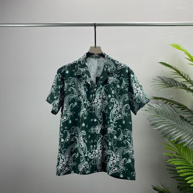 

Men's Casual Shirts J12133 Fashion Men's 2023 Runway Luxury European Design Party Style Clothing, Picture shown