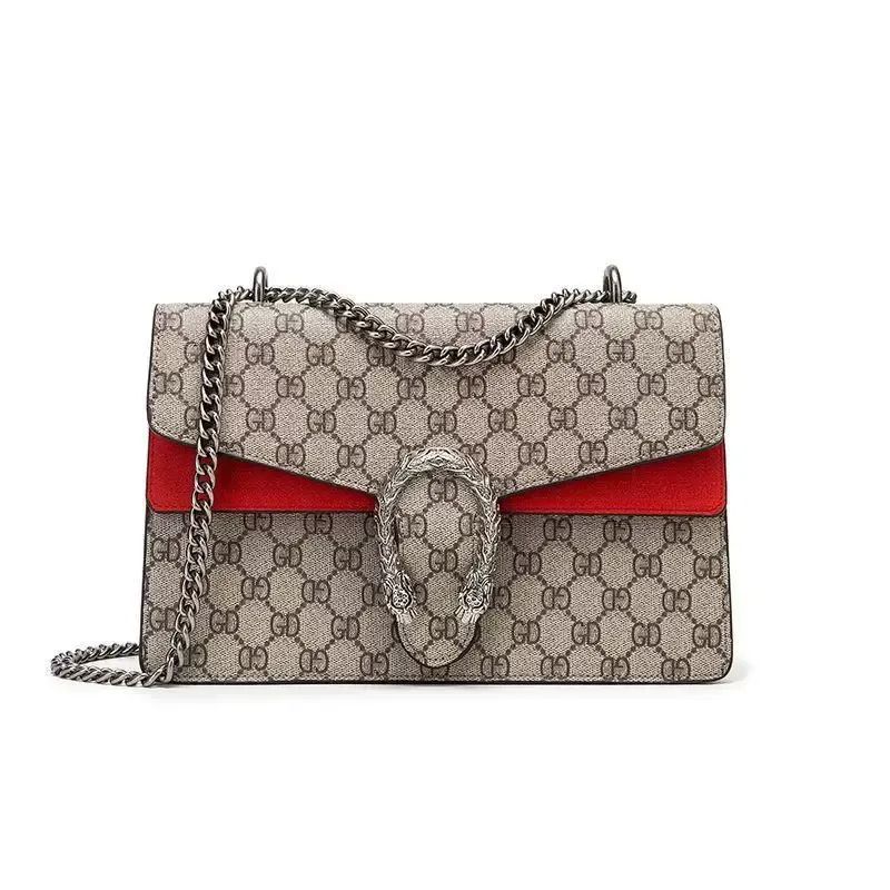 

Ladies Bacchus Dionysus Designer GG Bag Brand Fashion Messenger One Shoulder Chain Classic Quality Wallet Net Red Oblique GGity Handbags