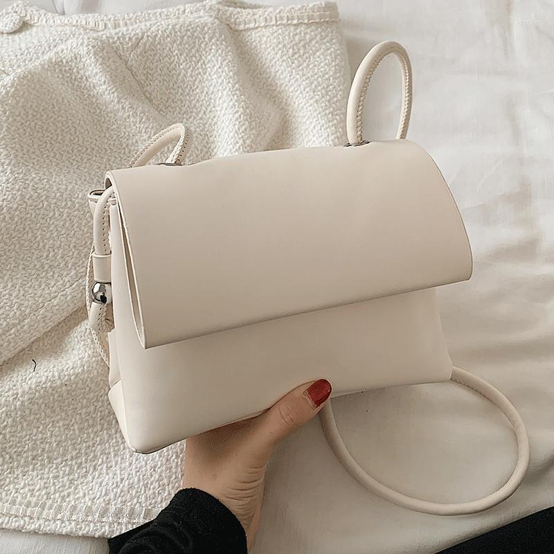 

Evening Bags Flap Crossbody For Women Leather Messenger Vintage Sac A Main Handbags Female Shoulder Bag Solid, Black