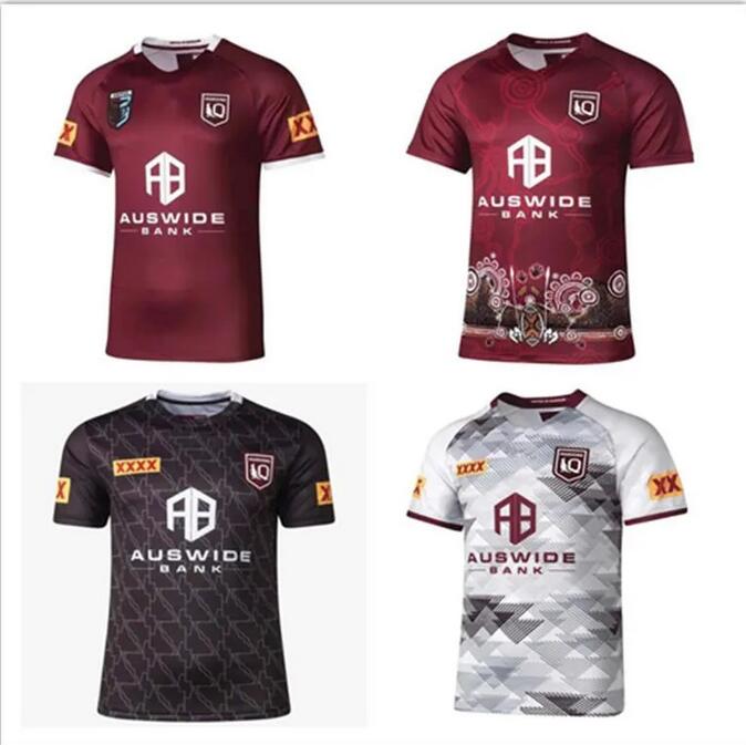 

2022National Rugby League Queensland QLD Maroons Malou jerseys OF ORIGIN Rugby jersey shirt size S - 3XL top quality, Black