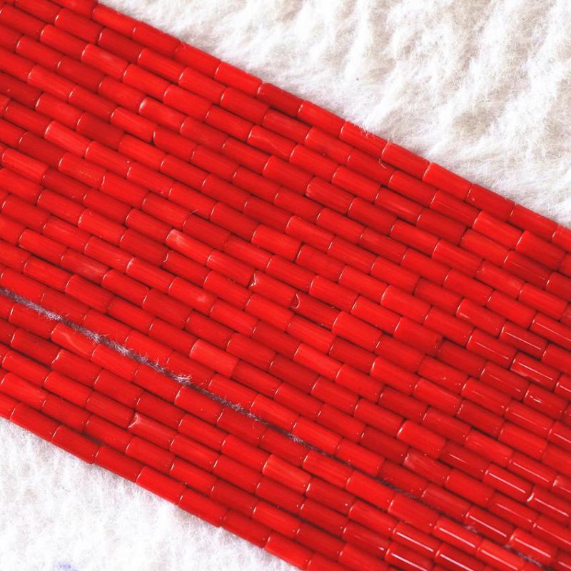 

Beads 4 Type Natural Red Coral Stone Coin Abacus Tube Bone Loose High Grade Women Diy Jewelry Findings 15inch B611