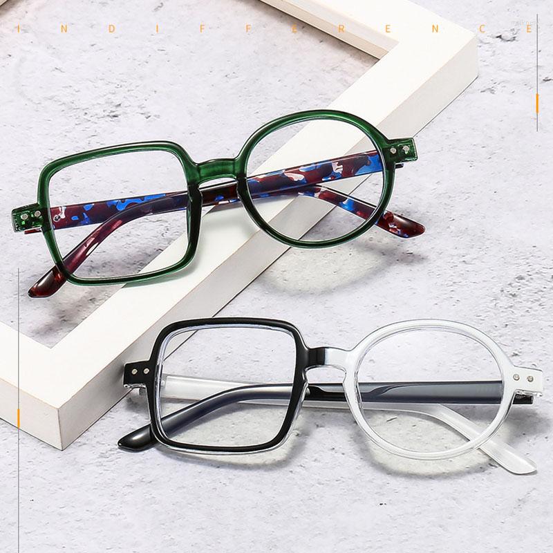 

Sunglasses Frames Fashion Round Glasses Frame Women Men Clear Lens Square Optical Spectacle Goggles Female Eyeglass For