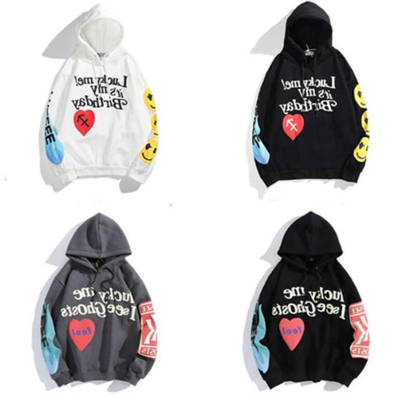 

Down jacket 2021 new Kany Sweatshirts hip-hop popular high-quality reflective letters printed long-sleeved anti-shrink fast-drying brea Kojj