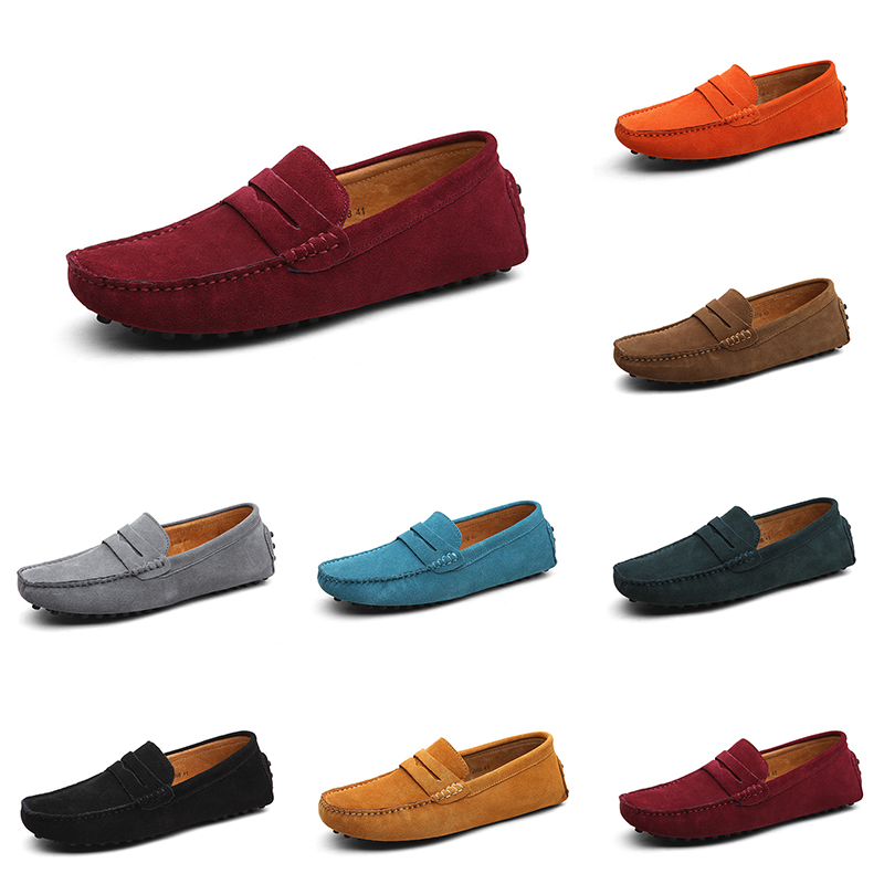 

men casual shoes General Cargo Beanie shoe slip on black grey chestnut teal mens sneakers jogging walking forty-four