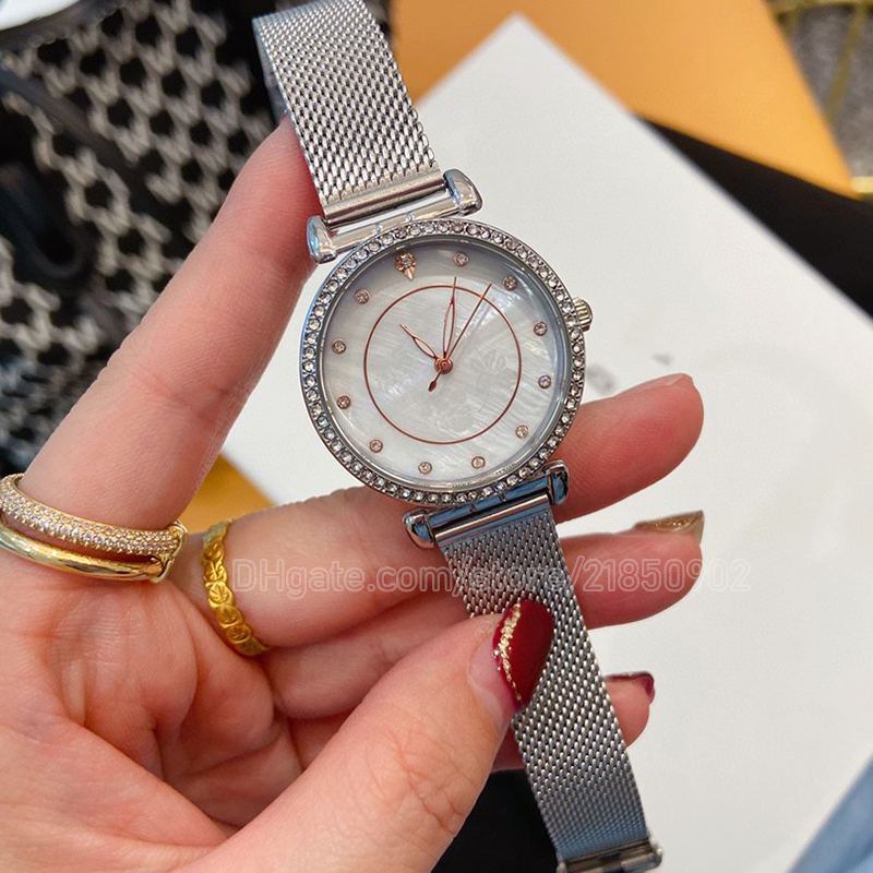 

Channel Watches Women Quartz Woman Watch Favorite Designer Wristwatch 38mm Crocodile Leather Strap Pink Gold Bezel White Dial Watchs Water Proof Fashion Model, Color 6