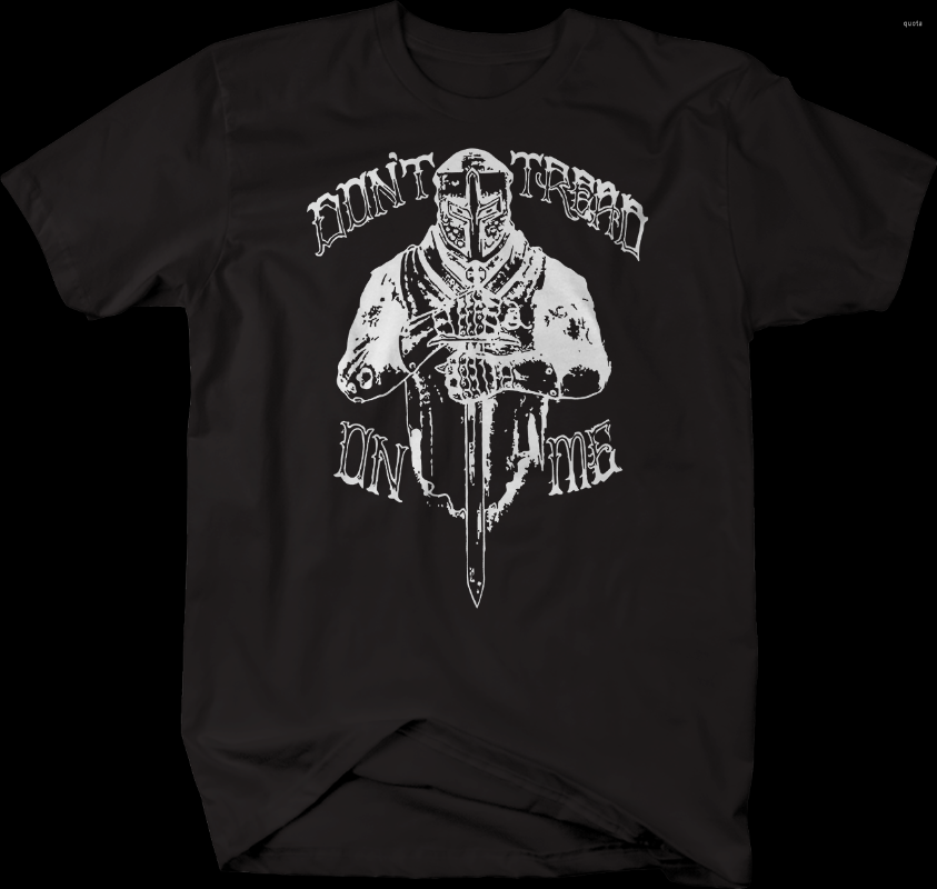 

Men' T Shirts Dont Tread On Me. 2nd Amendment Gun Rights Knight Printed T-Shirt. Summer Cotton Short Sleeve O-Neck Mens Shirt -3XL, Black