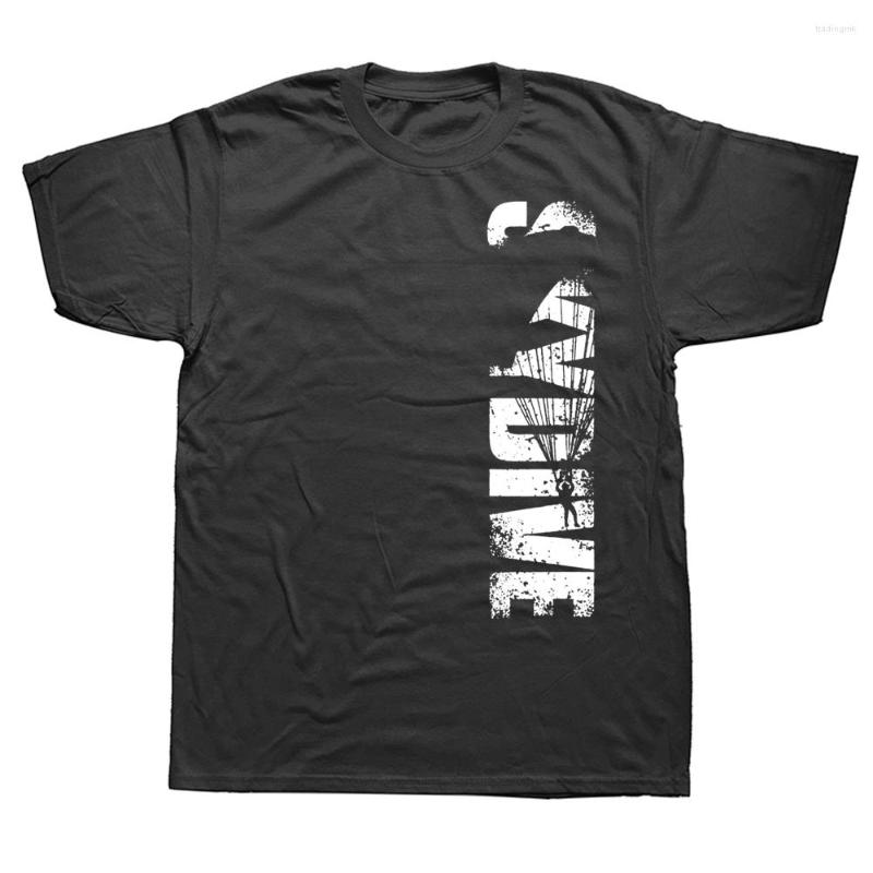 

Men's T Shirts Novelty Awesome Skydiving Skydive Vintage Streetwear Short Sleeve Birthday Gifts Summer Style T-shirt Mens Clothing, White
