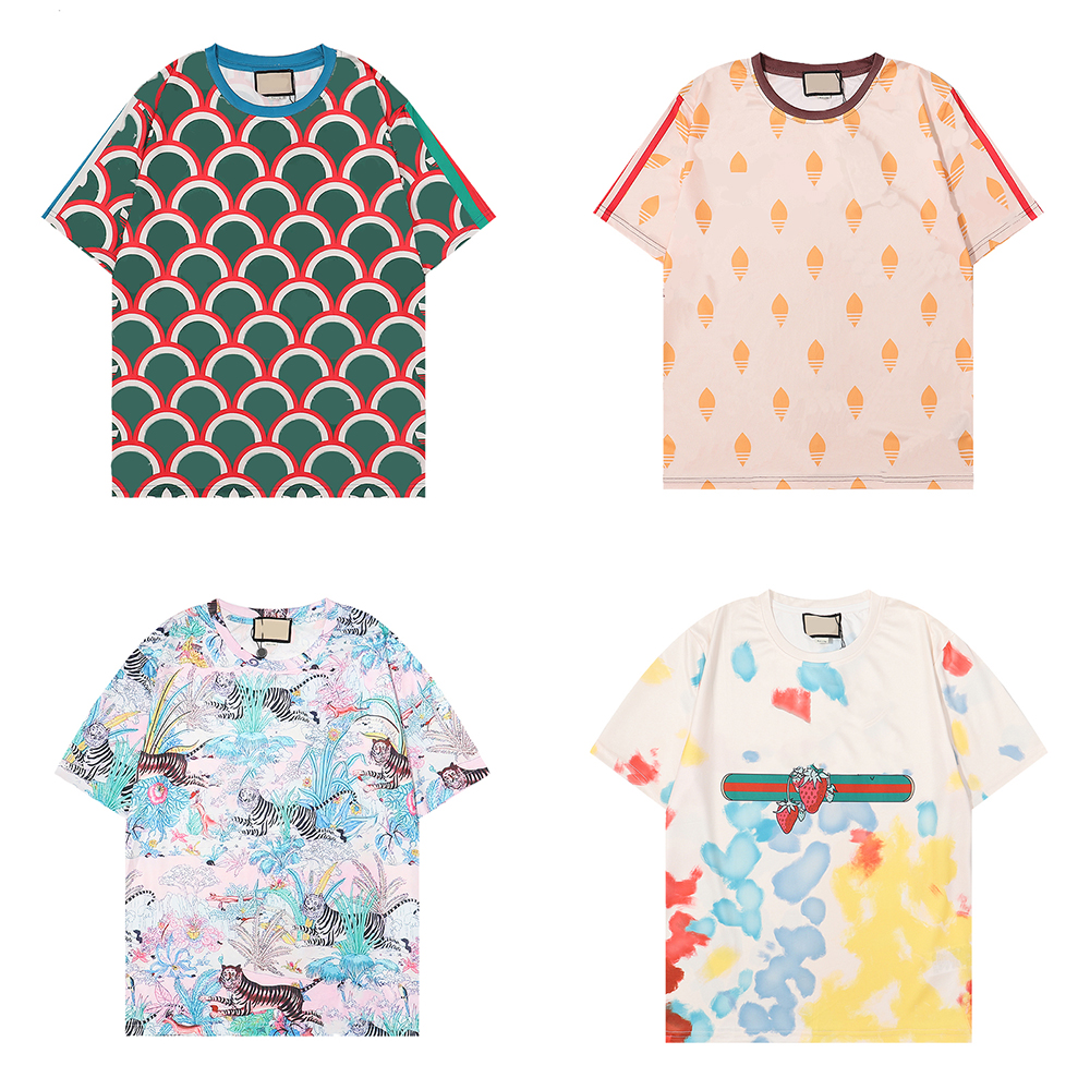 

New Designer Luxury Tee Summer Classic GGity Letter Printed T Shirt Fashion Stusi Mens And Womens Couple Loose Short Sleeve Tee Various StyleS
