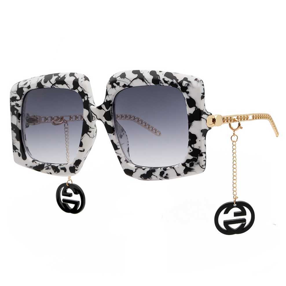 

Sunglasses 2023 new 1929 Fashion metal large frame women's trend net red sunglasses