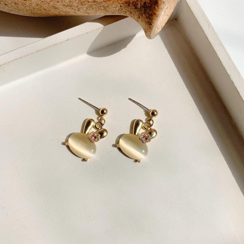 

Stud Earrings Colorful L 925 Sterling Silver Shape OPAL Temperament For Woman Girl Friendship 2023 Classic Jewelry