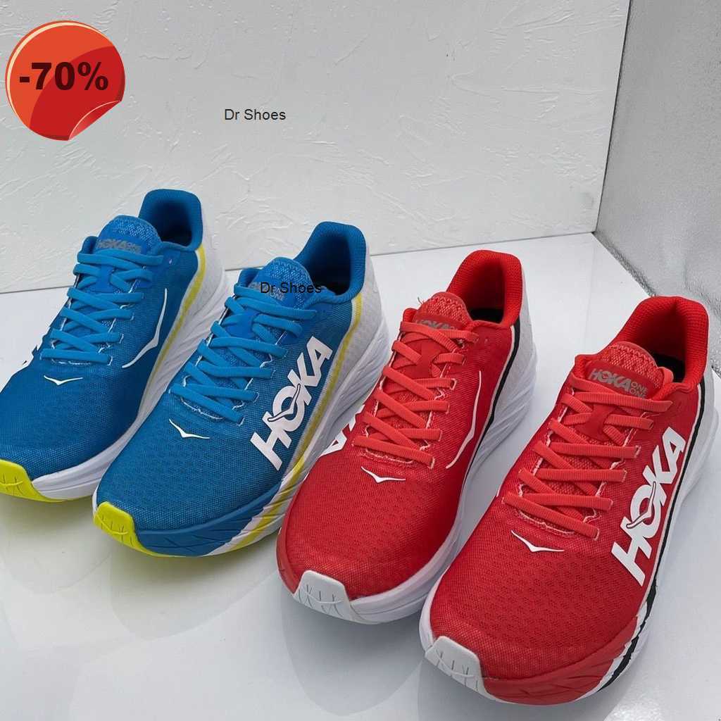 

LOW shoesMen Height Increasing One Shoes Hoka Rocket x Racing Road Running Shoes Carbon Plate Breathable Sports, Blue