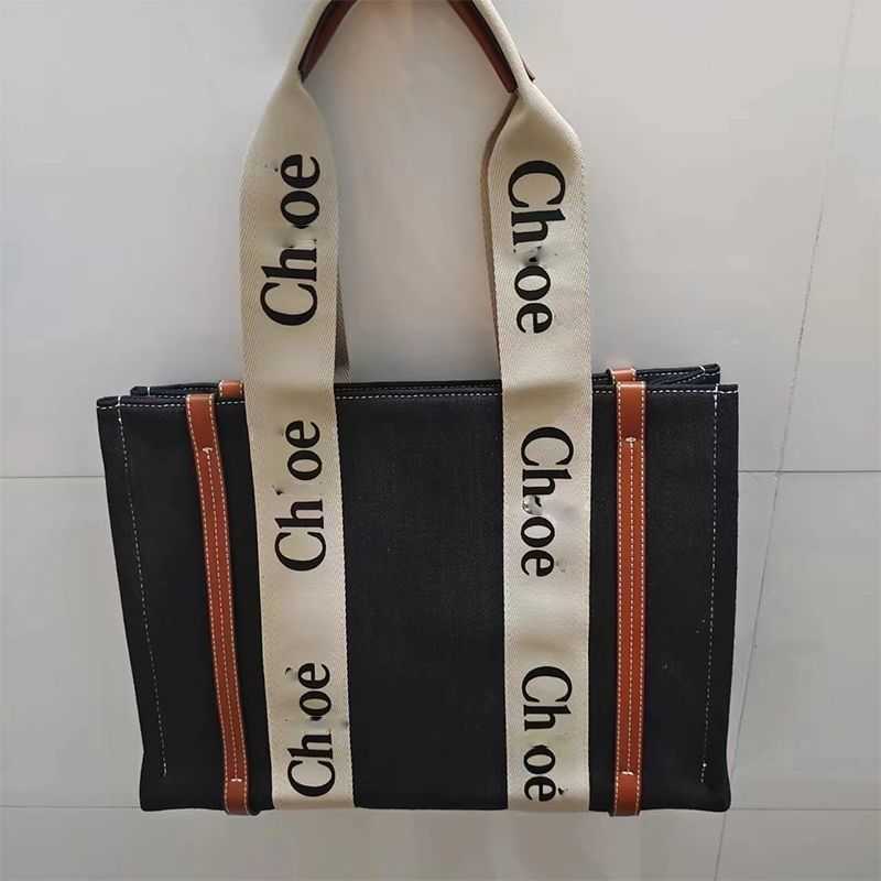 

woody Designer Tote Bag New Single-shoulder Canvas Oblique Span Large Capacity Commuting 2023 Portable College Student Computer T9T4
