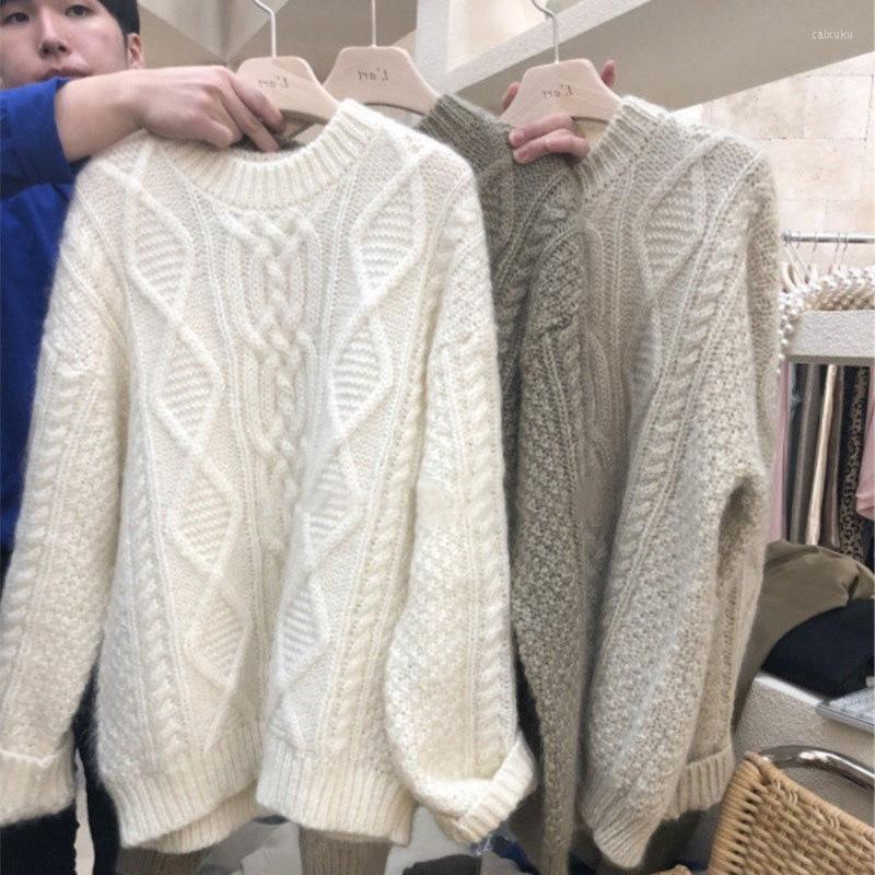 

Women's Sweaters PP 1-16 2023 FALL WOMENS FASHION SWEATER SOILD LOOSE FIT