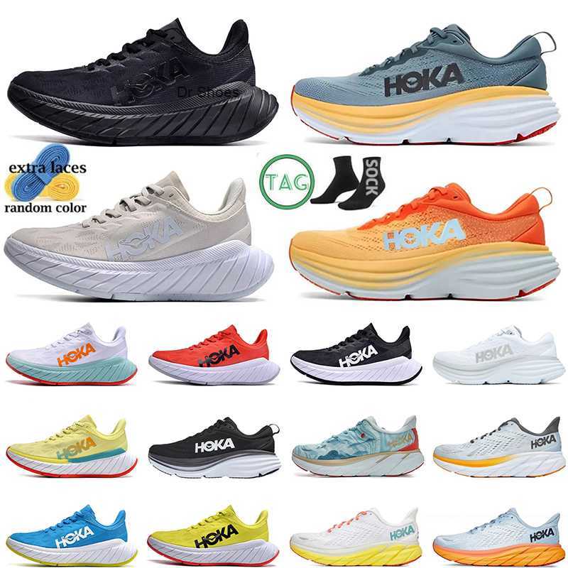 

HOKA ONE Clifton 8 Running shoes Women Men Bondi 8 Carbon X 2 Athletic Shoe Shock Absorbing Road Fashion Sneakers highway climbing 2023, C17 clifton 8 (17) real teal aquarelle