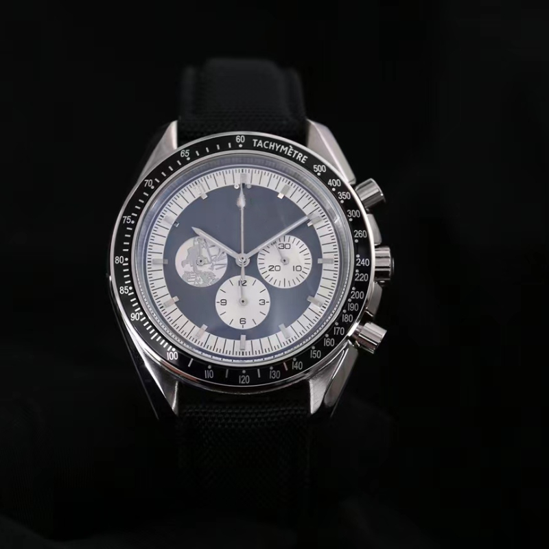 

Men's watches three-pin timers Apollo's moon watch 50th anniversary expensive luxury watches, Orange