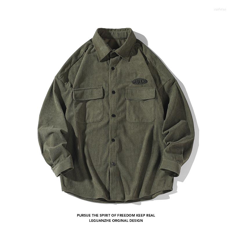 

Men's Casual Shirts Green Khaki Cargo Long Sleeves For Men's 2023 Spring Autumn Fashion Brand Oversize 5XL Military Clothes Blouse, Hc23109 k