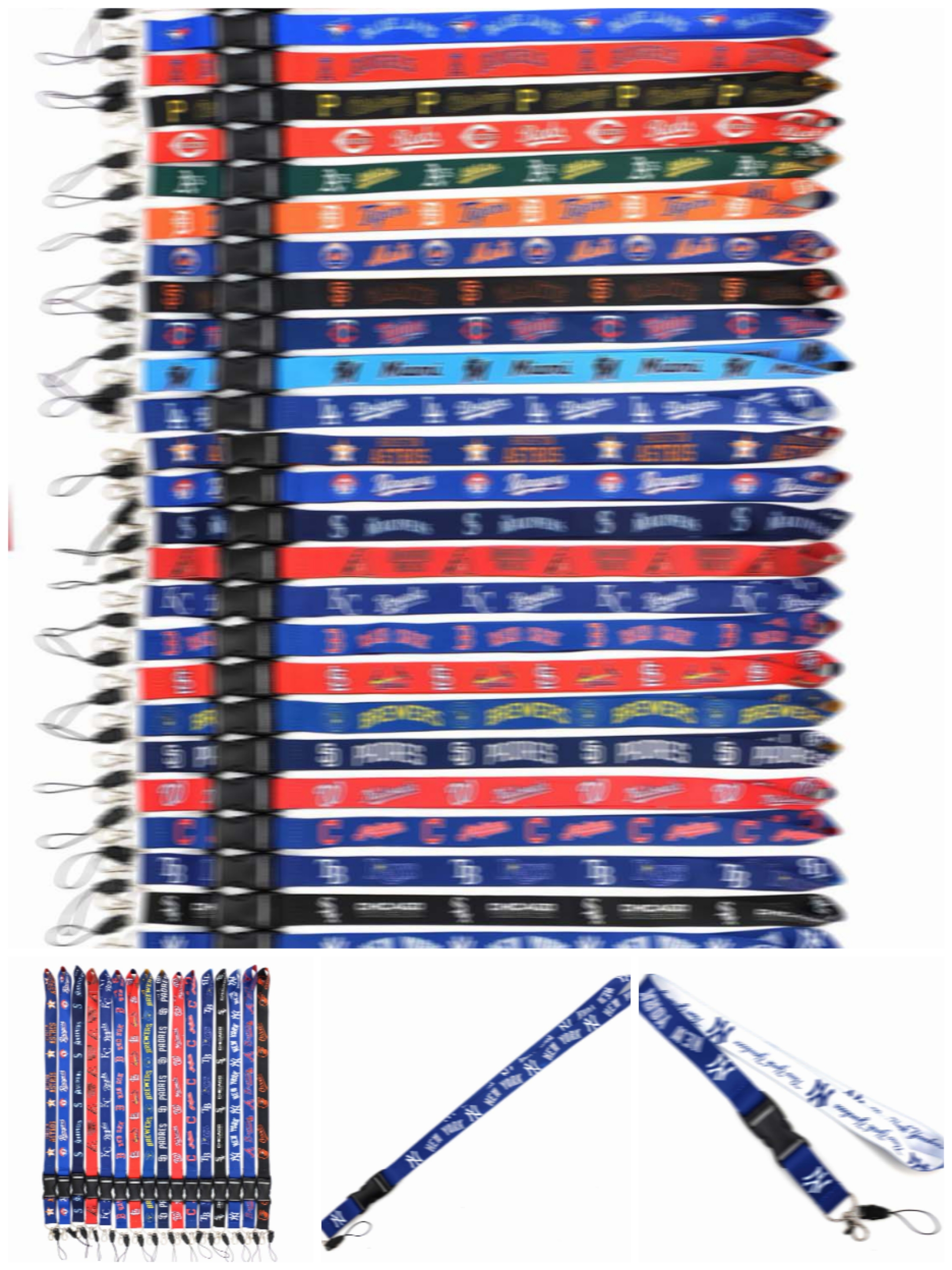 

Wholesale 10pcs Football Cell phone lanyard Straps Sports Keys Chain ID cards Holder Detachable Buckle Lanyards for women men gift 2023 #10