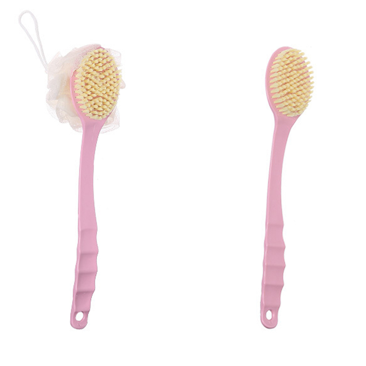 

Bath Brush Long Handle Back Body Skin Cleaning Brushes Exfoliating Scrub Massager Bathroom Shower Back Spa Feet Rubbing Tool