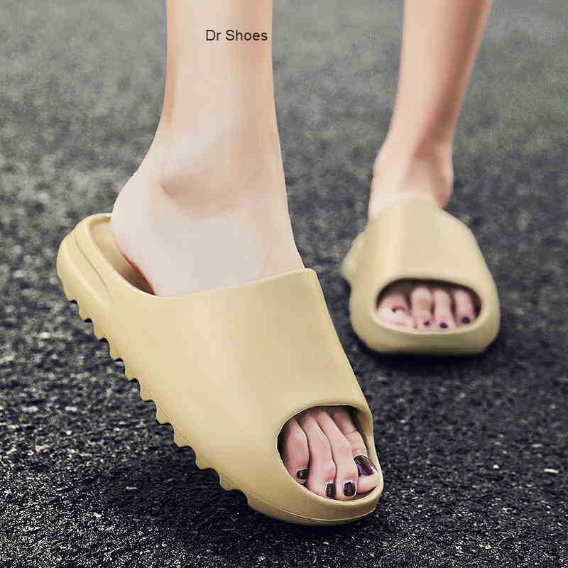 

Summer Coconut Slippers Men's Net Infrared Fashion Bread Flip Flop Thick Bottom Sesame Street Joint Prison Beach Shoes, Black