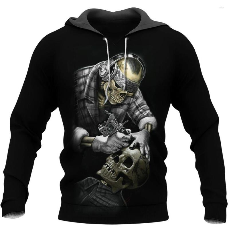 

Men' Hoodies Liumaohua 2023 Est Fashion Men Viking Odin Tattoo 3D Print Hooded Sweatshirt Unisex Casual Street Tops, Black