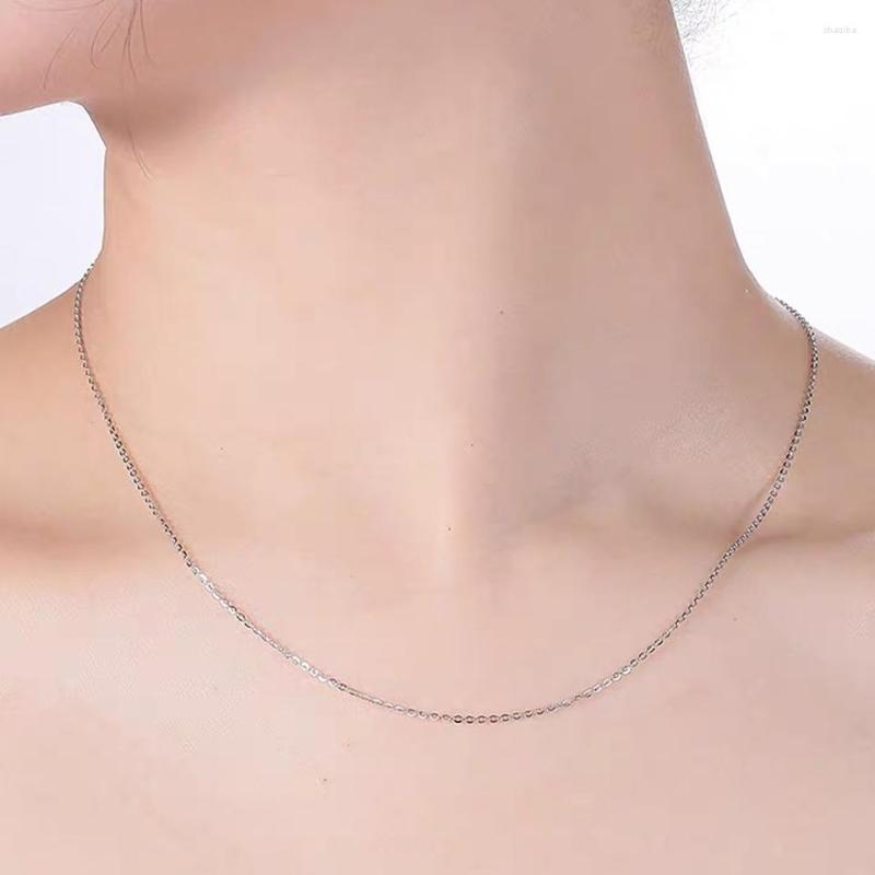

Chains Necklace For Women Adjustable Chain Choker Thin On The Neck Minimalist Pendant Jewelry Collar Girl Gift Daily Wear