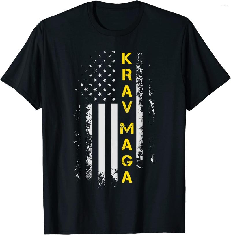 

Men' T Shirts US Flag Krav Maga - American Fighter Men T-Shirt Short Sleeve Casual Cotton O-Neck Summer Shirt, Black
