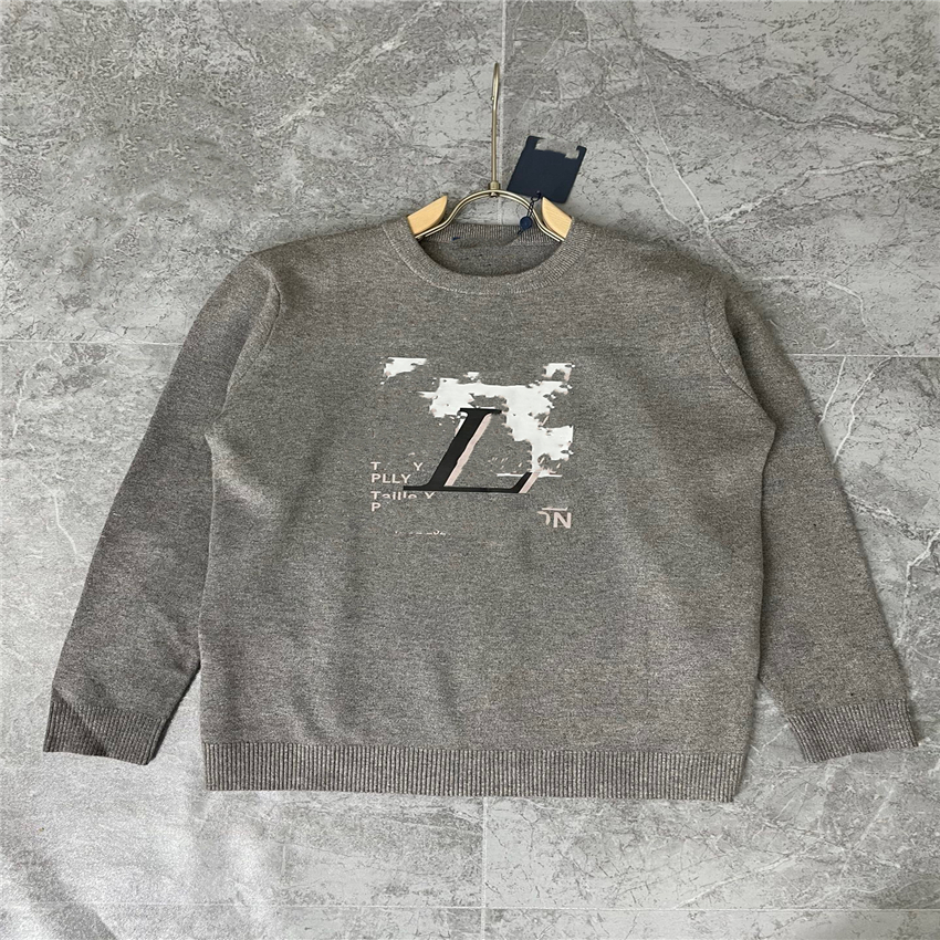

Fashion Men's Sweater 2023 Louiseity Luxury designer knitted sweater Alphabet pullover Casual men's hoodie Long-sleeved Sweatshirt Viutonity Size M-XXXL 01-0013, 13