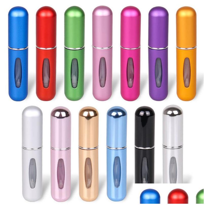 

Perfume Bottle Per Empty 5Ml Portable Mini Refillable Atomizer Bottles Spray Colorf Scent Pump Case Drop Delivery Health Beauty Frag Dhvke