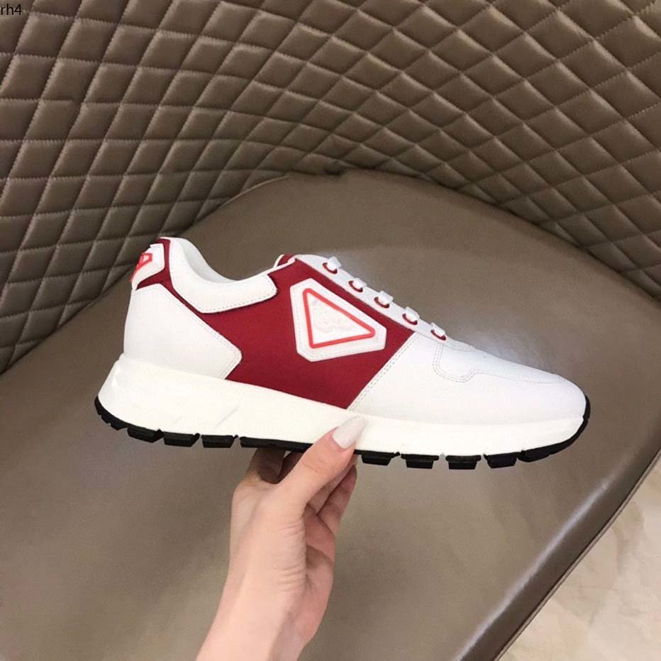 

2023SS High quality Luxury designer sneakers Platform mens Shoes genuine leather trainers for Men Flat Casual Shoe are size38-45 klmjk rh400005