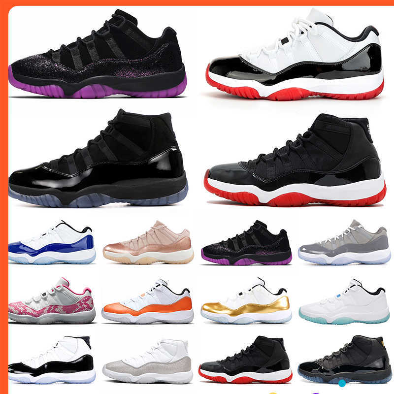 

11s Jumpman 11 basketball shoes Metallic Silver men women Space Jam Concord Gamma Blue mens trainers athletic sports sneakers, University blue low