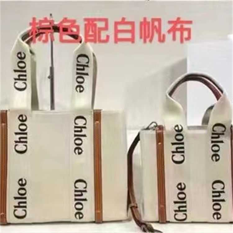 

woody Designer Tote Bag New Ins Super Fire Large Capacity Net Red Advanced 2023 Letter Canvas Portable Shoulder Female NQW4